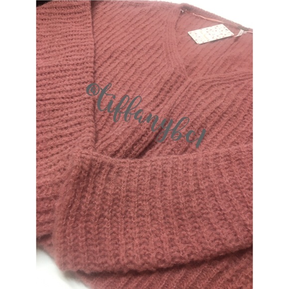 Free People Moonbeam Sweater Prairie Rose - Picture 6 of 14